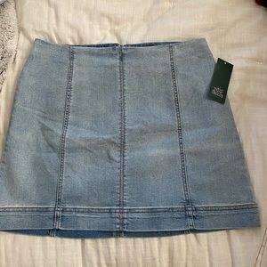 NWT wild fable denim mini skirt